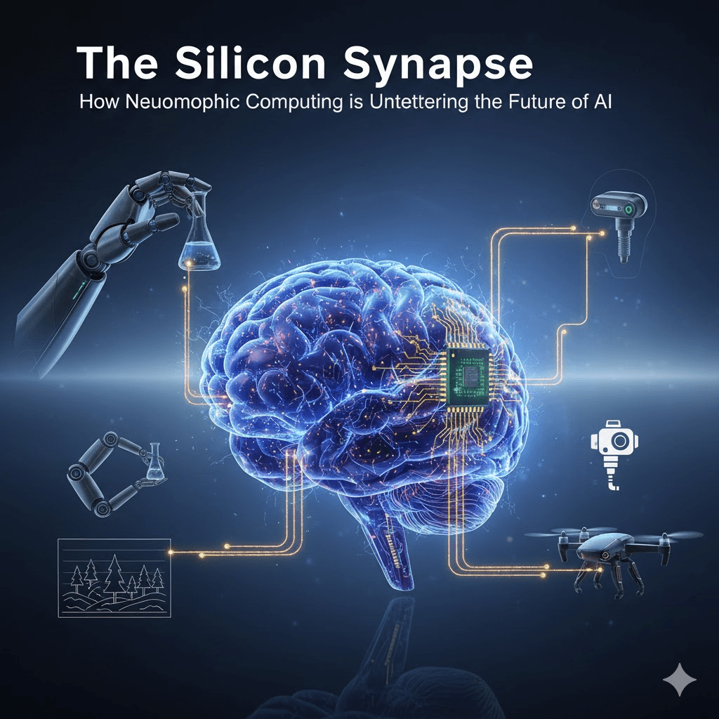 The Silicon Synapse: How Neuromorphic Computing is Untethering the Future of AI