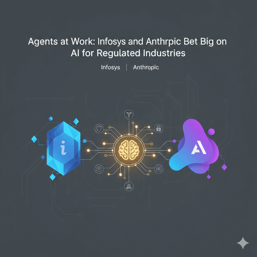 Agents at Work: Infosys and Anthropic Bet Big on AI for Regulated Industries